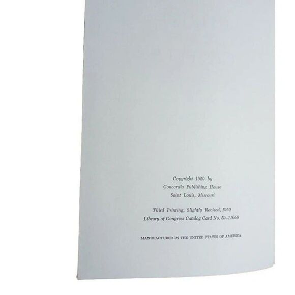 The Christ of the Gospels Black Hardcover Book William F. Beck Concordia 1960 - Picture 5 of 7